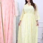 ⁦جلابيه اصفر بلياقه و اكمام و سيع⁩ - الصورة ⁦8⁩