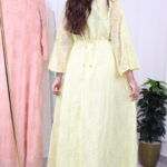 ⁦جلابيه اصفر بلياقه و اكمام و سيع⁩ - الصورة ⁦7⁩