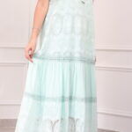 جلابيه تيفاني نص كم بقصه جميل