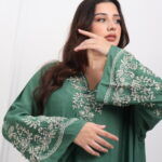 ⁦جلابيه بخرز من اكمام و امام⁩ - الصورة ⁦4⁩