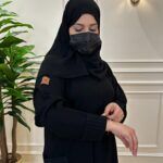 ⁦عبايه فكرو بجيوب من اجناب⁩ - الصورة ⁦6⁩