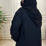 ⁦عبايه كلوش بسكر من اكتاف واجناب بشكل مميز⁩ - الصورة ⁦7⁩