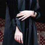 عبايه كتان بكم ولياقه قطيفه