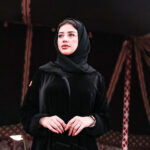 ⁦عبايه مخمل بطبقات مكسره من اسفل و مرتبه⁩ - الصورة ⁦8⁩