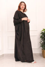 ⁦عبايه نص بشت شمواه بتطرير اسود على اكتاف عبايه⁩ - الصورة ⁦10⁩