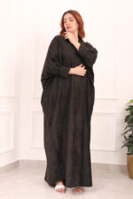 ⁦عبايه نص بشت شمواه بتطرير اسود على اكتاف عبايه⁩ - الصورة ⁦9⁩