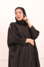 ⁦عبايه نص بشت شمواه بتطرير اسود على اكتاف عبايه⁩ - الصورة ⁦13⁩