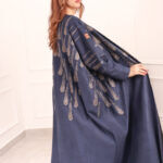 ⁦عبايه شمواه كحلي مطرزه بنحاسي⁩ - الصورة ⁦9⁩