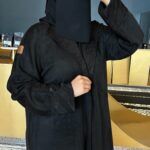 ⁦عبايه تصميم بليزر شتوي⁩ - الصورة ⁦2⁩