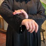 ⁦عباية شامواه بشك من الاكتاف و الامام⁩ - الصورة ⁦2⁩