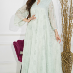 ⁦فستان تيفاني بلياقه و أكمام و سيعه⁩ - الصورة ⁦6⁩