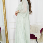 ⁦فستان تيفاني بلياقه و أكمام و سيعه⁩ - الصورة ⁦3⁩