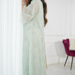 ⁦فستان تيفاني بلياقه و أكمام و سيعه⁩ - الصورة ⁦7⁩