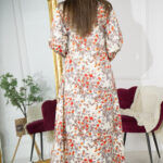 ⁦جلابيه بيج مخاوير اماراتيه بفصوص من حلق⁩ - الصورة ⁦7⁩