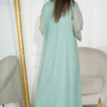 ⁦جلابيه تيفاني خليجى بقصه جميله⁩ - الصورة ⁦4⁩