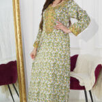 جلابيه اخضر مخاوير اماراتيه بفصوص محدد من حلق (2)