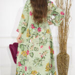 ⁦جلابيه تيفان قطن بلياقه مشجره بورود (1)⁩ - الصورة ⁦4⁩