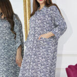 ⁦جلابيه كحلي قطن بلياقه و جيوب⁩ - الصورة ⁦5⁩