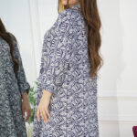 ⁦جلابيه كحلي قطن بلياقه و جيوب⁩ - الصورة ⁦2⁩