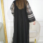 ⁦جلابيه اسود خليجى بقصه جميله⁩ - الصورة ⁦6⁩