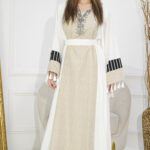 ⁦جلابيه بيج شك من امام وبكم وسيع كتل⁩ - الصورة ⁦4⁩