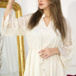 ⁦جلابيه ابيض بلياقه و اكمام و سيع⁩ - الصورة ⁦7⁩