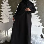 ⁦عباية شتوية رسمية جوخ بقصة ربع كلوش⁩ - الصورة ⁦17⁩