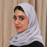 ⁦طرحه رصاصي لنن⁩ - الصورة ⁦4⁩