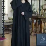 ⁦عباية كلوش سادة بكسر مريحة⁩ - الصورة ⁦4⁩