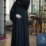 ⁦عباية كلوش سادة بكسر مريحة⁩ - الصورة ⁦5⁩