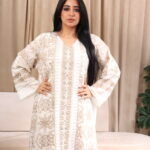 ⁦جلابيه سكري خليجى بقصه جميله⁩ - الصورة ⁦5⁩