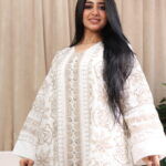 ⁦جلابيه سكري خليجى بقصه جميله⁩ - الصورة ⁦8⁩