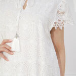 ⁦جلابيه ابيض نص كم بقصه جميل⁩ - الصورة ⁦3⁩