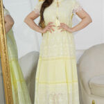 ⁦جلابيه اصفر نص كم بقصه جميل⁩ - الصورة ⁦5⁩