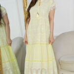 ⁦جلابيه اصفر نص كم بقصه جميل⁩ - الصورة ⁦3⁩