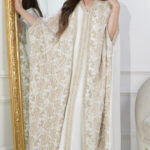 جلابيه ابيض خليجيه ملكي