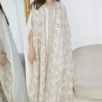 ⁦جلابيه ابيض خليجيه ملكي⁩ - الصورة ⁦4⁩