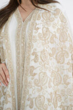 ⁦جلابيه ابيض خليجيه ملكي⁩ - الصورة ⁦6⁩