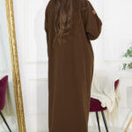 ⁦عباية جملي شتوية رسمية جوخ بقصة ربع كلوش⁩ - الصورة ⁦2⁩