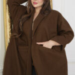 ⁦عباية جملي شتوية رسمية جوخ بقصة ربع كلوش⁩ - الصورة ⁦4⁩