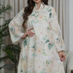 جلابية تركواز مورده بتيفاني