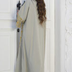 ⁦جلابيه تيفاني خليجيه بلياقه⁩ - الصورة ⁦5⁩