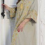 ⁦جلابيه تيفاني خليجيه بلياقه⁩ - الصورة ⁦7⁩