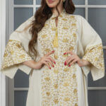 ⁦جلابيه بيج خليجيه بلياقه⁩ - الصورة ⁦3⁩