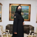 ⁦عبايه كلوش نواعم بشريط شك⁩ - الصورة ⁦7⁩