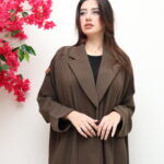 ⁦عبايه لياقه زيتي بكسر من اجناب⁩ - الصورة ⁦12⁩