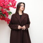 ⁦عبايه لياقه بني بكسر من اجناب⁩ - الصورة ⁦3⁩