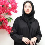 ⁦عبايه اسود بشك اسود من اكتاف⁩ - الصورة ⁦4⁩