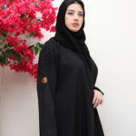 ⁦عبايه اسود بشك اسود من اكتاف⁩ - الصورة ⁦7⁩