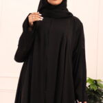 ⁦عباية كلوش بكسرات من الامام والخلف محدد بفصوص⁩ - الصورة ⁦14⁩